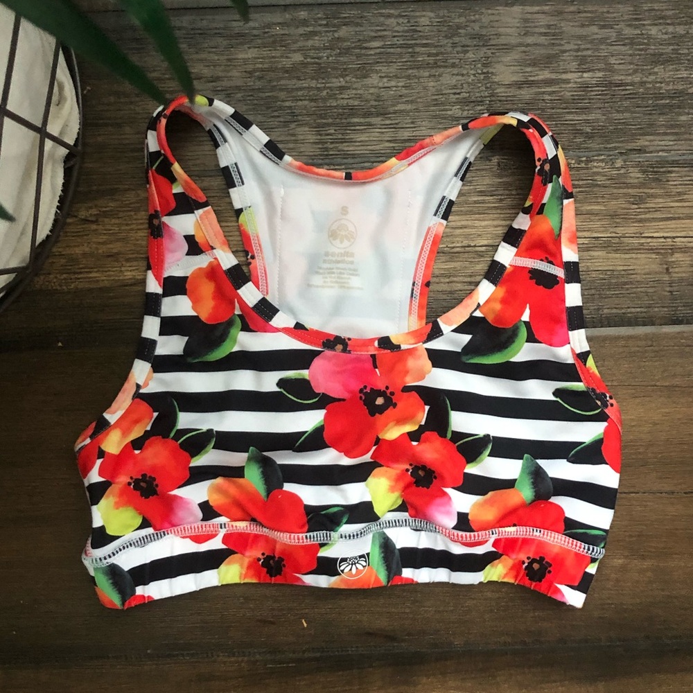 Senita Athletics Sarah Sports Bra - Bahamas print